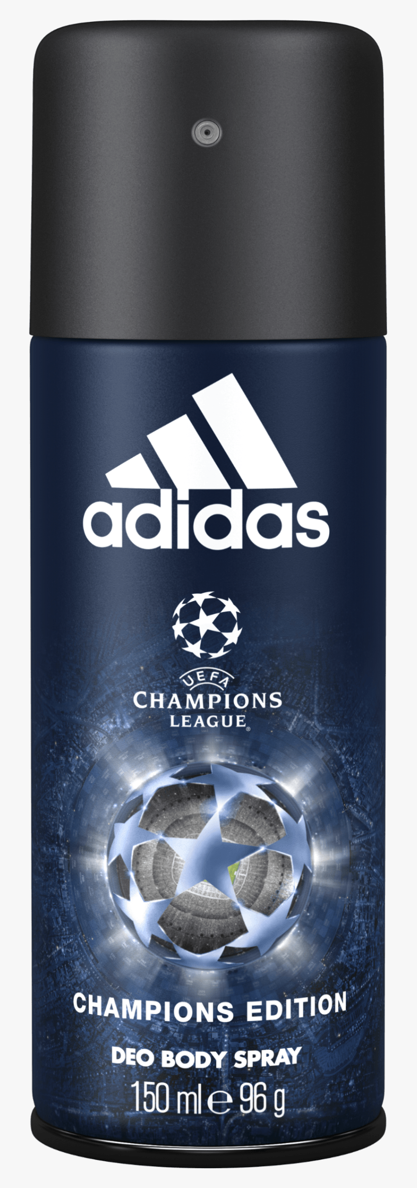 Uefa Champions League Champions Edition Deodorant Body - Adidas Champions League Body Spray, HD Png Download, Free Download