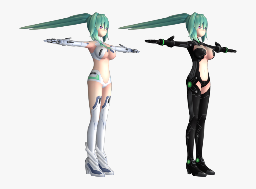 Download Zip Archive - Green Heart Neptunia Animated, HD Png Download, Free Download