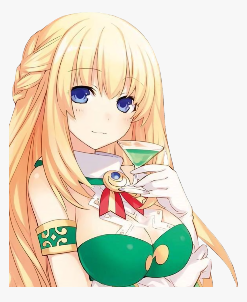 Riku114 Achtergrond Called Lady Vert - Hyperdimension Neptunia Vert Png, Transparent Png, Free Download