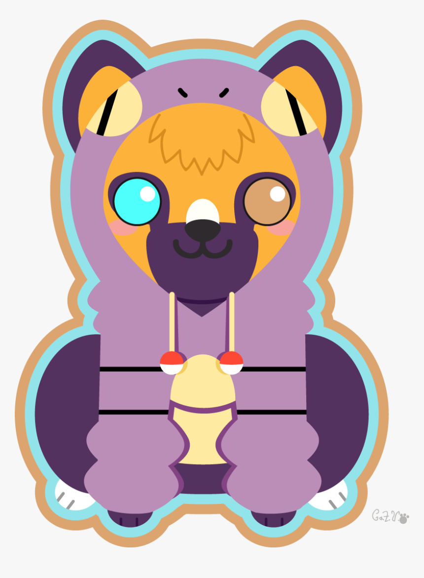 Ekans Hoodie By Cappies - Cartoon, HD Png Download, Free Download