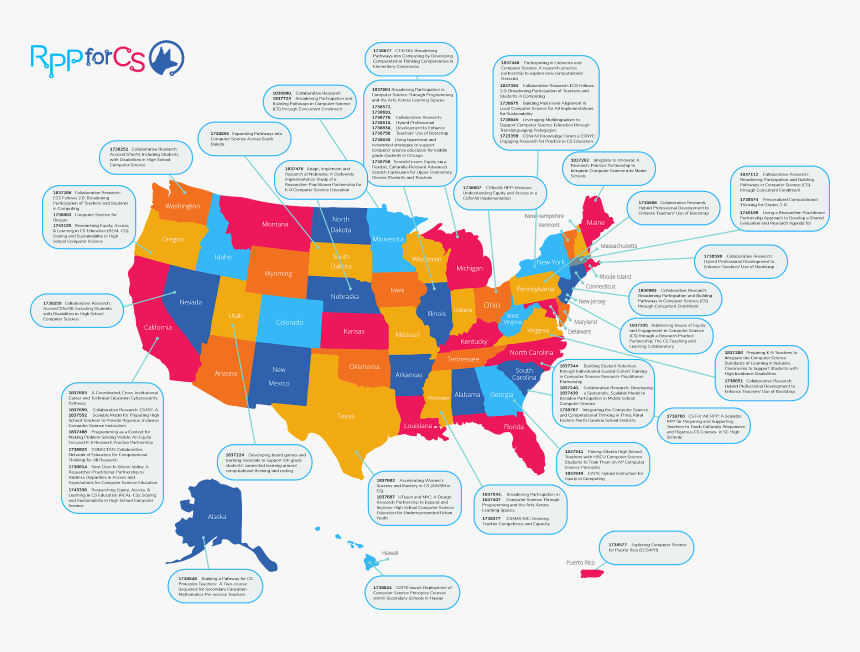 Rppforcs Projects Map - Most Infected States, HD Png Download, Free Download