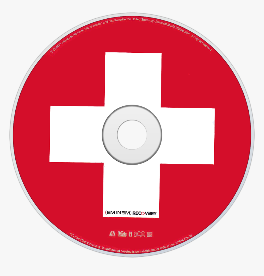 Cdart Artwork - Eminem Recovery Cd Disc, HD Png Download, Free Download