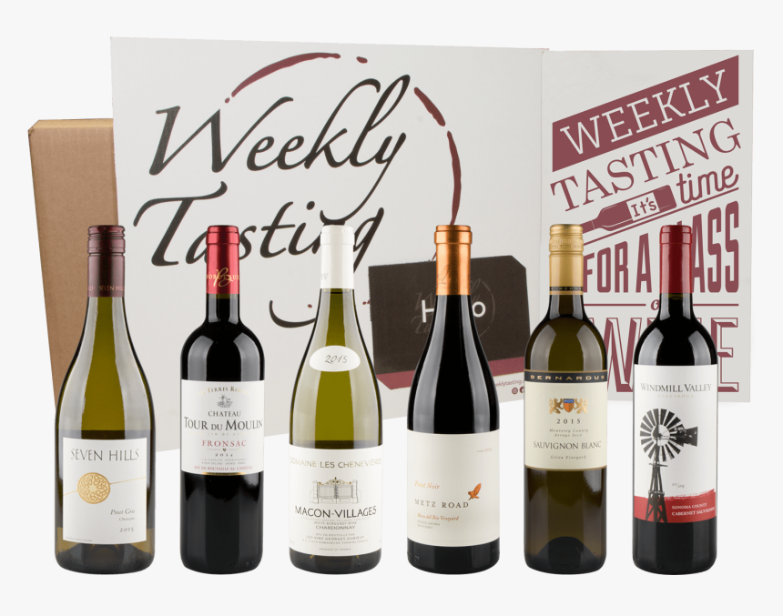 Wine Tasting Club Online - Wine Bottle, HD Png Download, Free Download