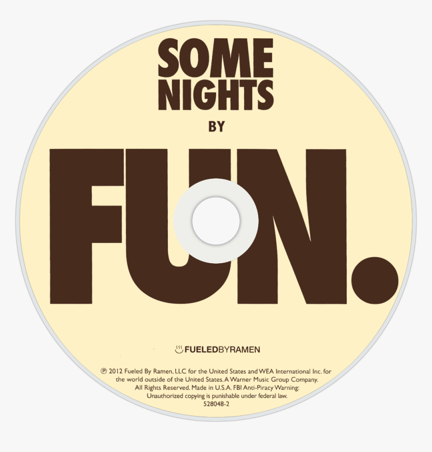 Some Nights Cd Disc Image , Png Download - Fun Some Nights Flac, Transparent Png, Free Download