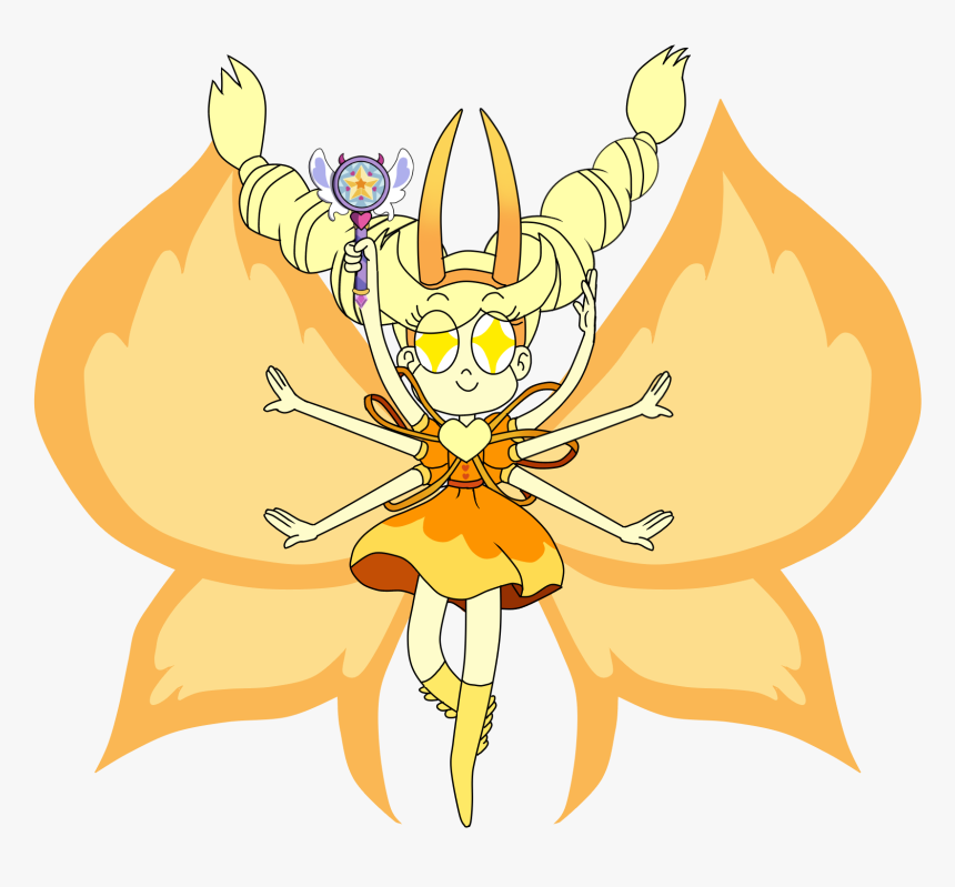 Star Butterfly - Star Vs The Forces Of Evil Star Butterfly Form, HD Png Download, Free Download