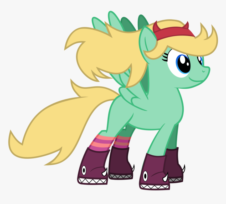 Tizerfiction, Clothes, Pegasus, Ponified, Pony, Safe, - Star Butterfly My Little Pony, HD Png Download, Free Download