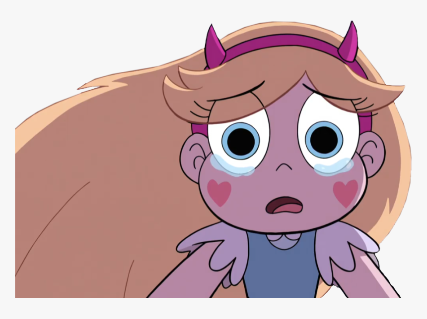 #star #starbutterfly #disney #sad #tears #mewni #magic - Sad Star Butterfly Png, Transparent Png, Free Download