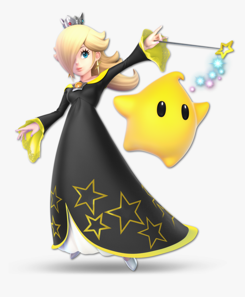 Rosalina & Luma Alternate Costumes Super Smash Bros - Rosalina Smash Ultimate Png, Transparent Png, Free Download