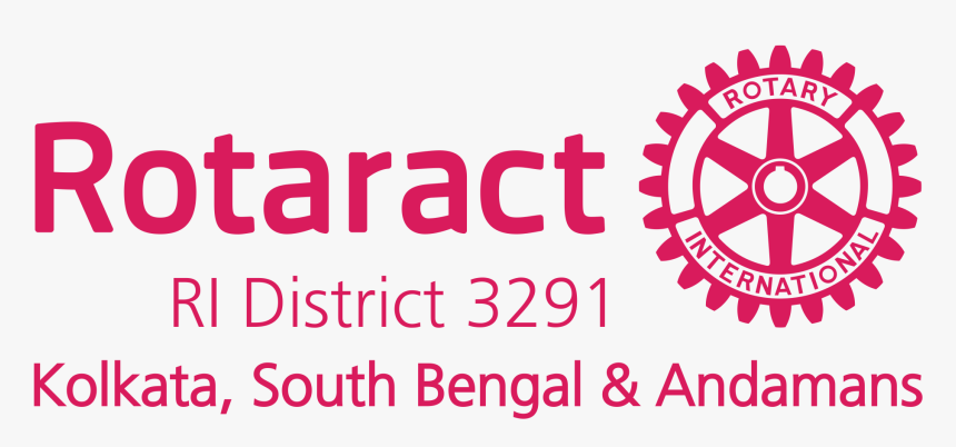 Rotaract Rotary Club Logo White Pictures Png Rotaract - Rotary International, Transparent Png, Free Download