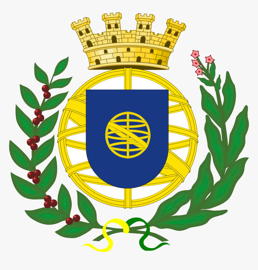 Greater Brazil Coat Of Arms, Hd Png Download - Empire Of Brazil Coat Of Arms, Transparent Png, Free Download
