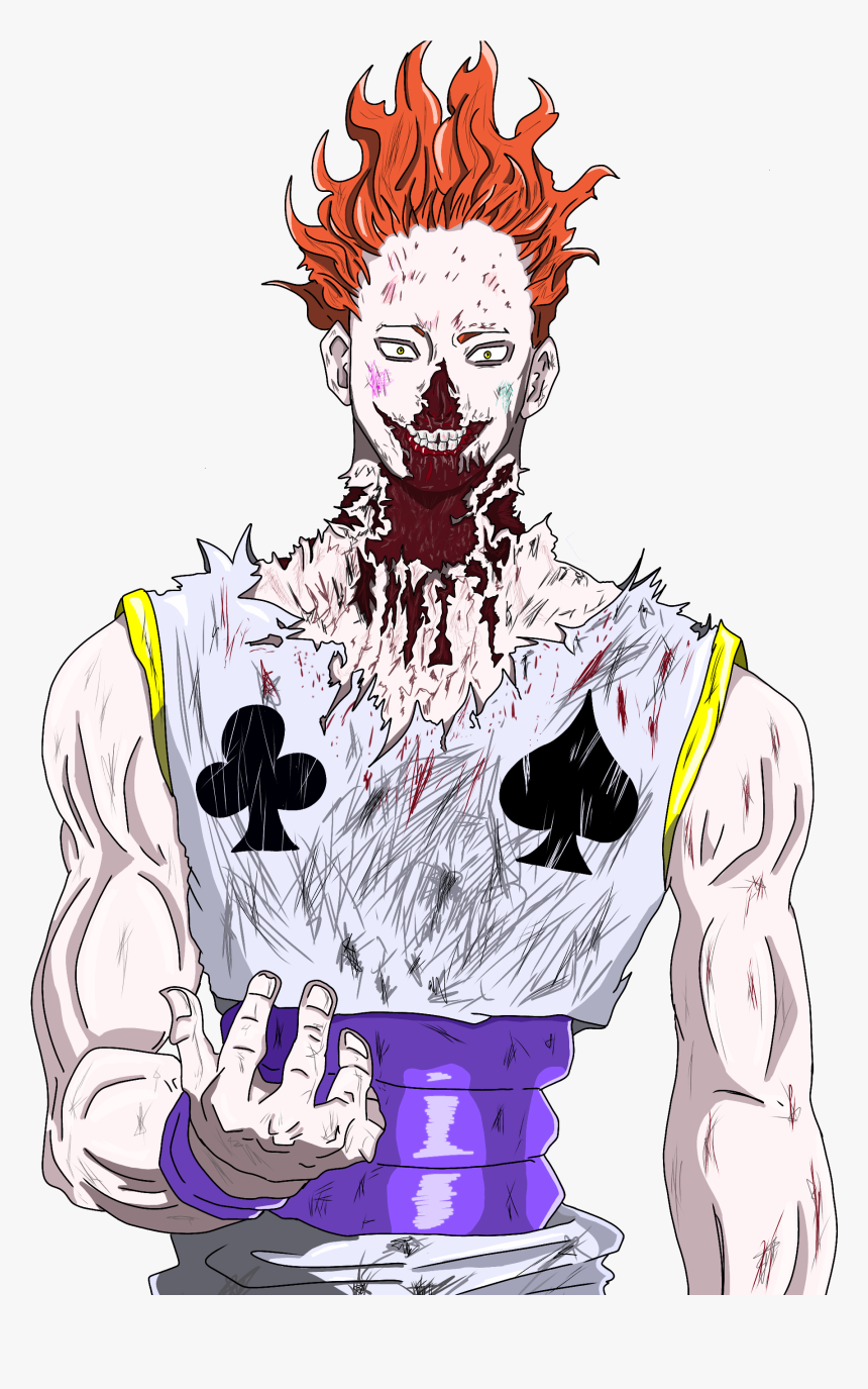 Hisoka Morou After Fight With Chrollo , Png Download - Hisoka Png, Transparent Png, Free Download