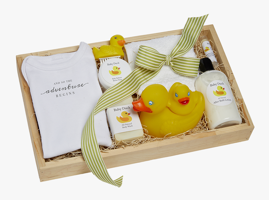 Lucky Ducky Baby Gift Set - Bath Toy, HD Png Download, Free Download