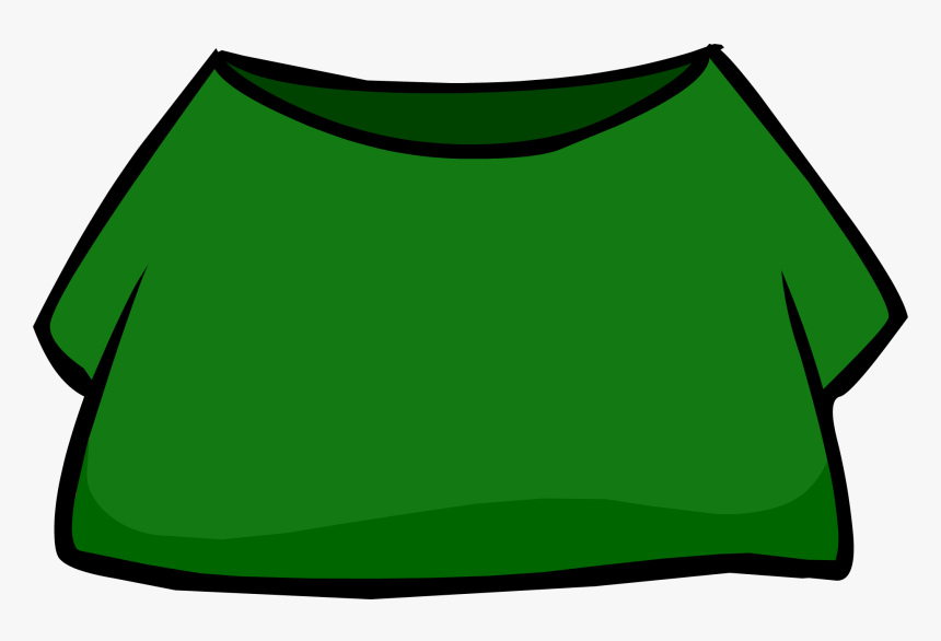 Club Penguin Rewritten Wiki - Club Penguin Green Shirt, HD Png Download, Free Download