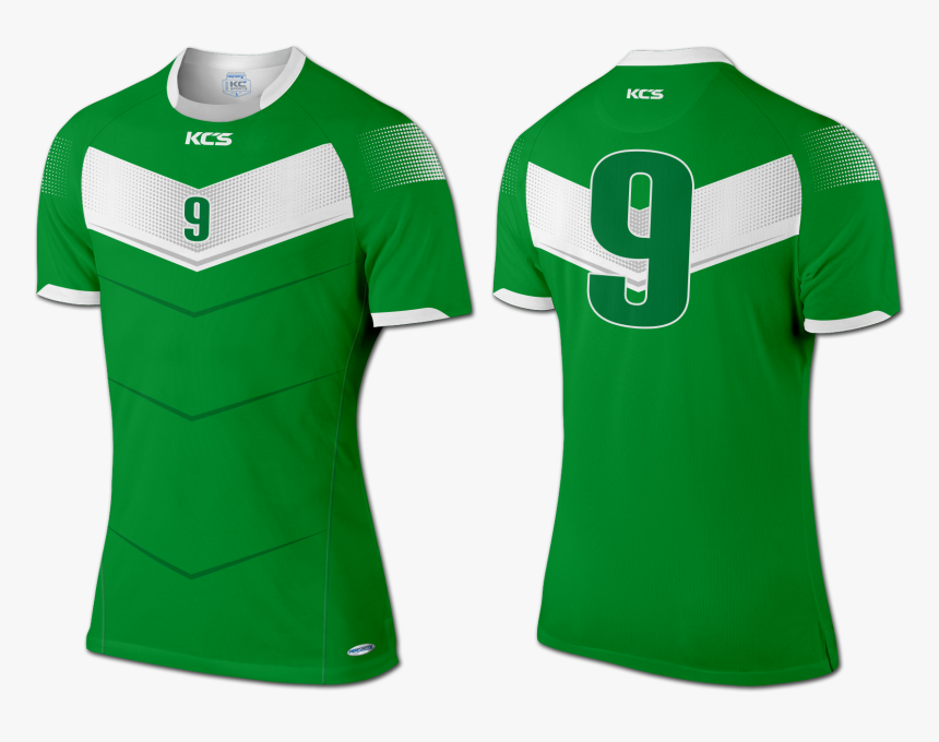 Green And White Jersey Design, HD Png Download, Free Download