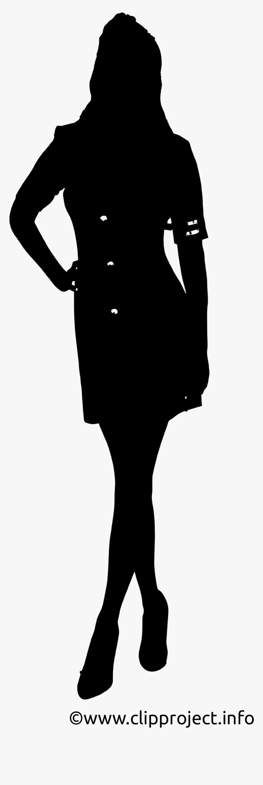 Transparent Stewardess Clipart - Woman Sexy Silhouette Png, Png Download, Free Download
