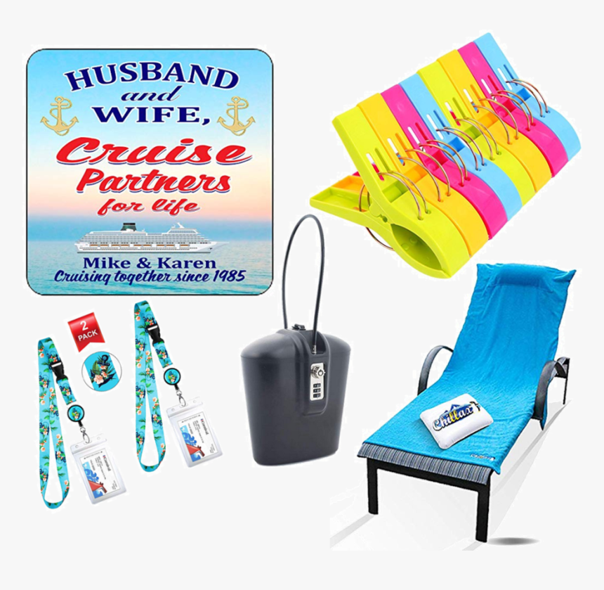 Shoppingforontheship - Beach Chair Towel, HD Png Download, Free Download