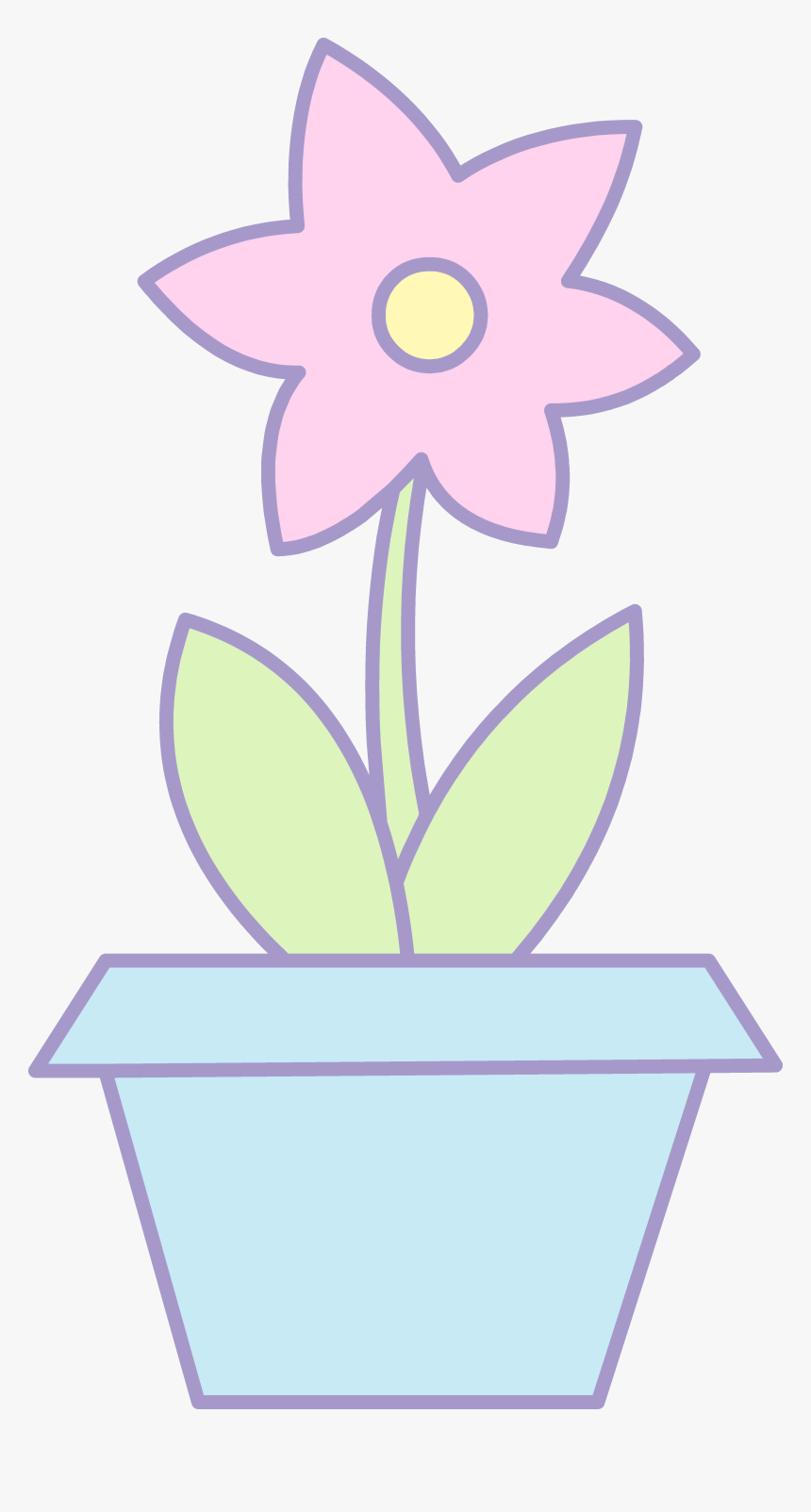 28 Collection Of Pink Flower Pot Clipart - Clip Art, HD Png Download, Free Download