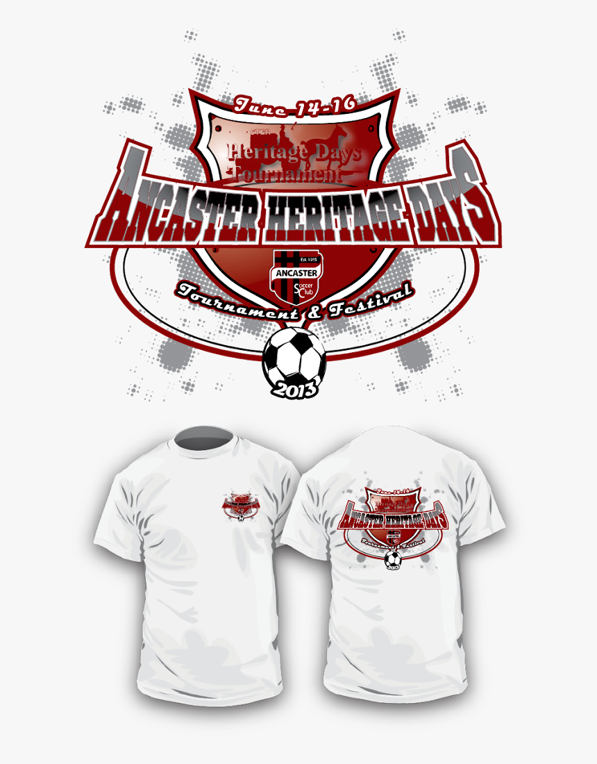 Canada Ontario Big Soccer Event Logo Design Idea By - T Shirt Vector, HD Png Download, Free Download