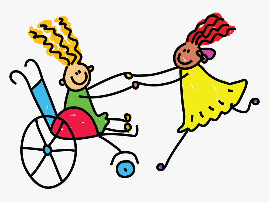 The Animated Kids Bible - Clip Art Physical Disability, HD Png Download, Free Download