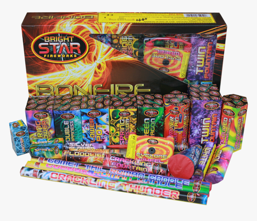 Bright Star Fireworks Selection Boxes , Png Download - Fireworks In The Box, Transparent Png, Free Download