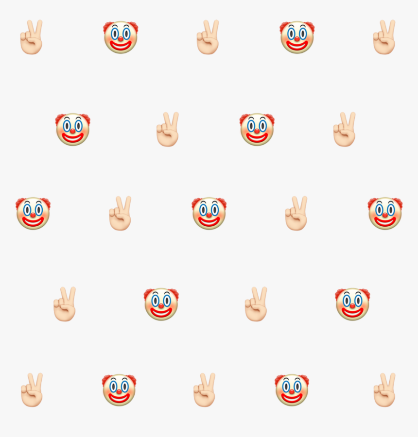 #emoji #background #emojibackground #эмодзи #эмоджи - Фон С Эмоджи Клоунами, HD Png Download, Free Download