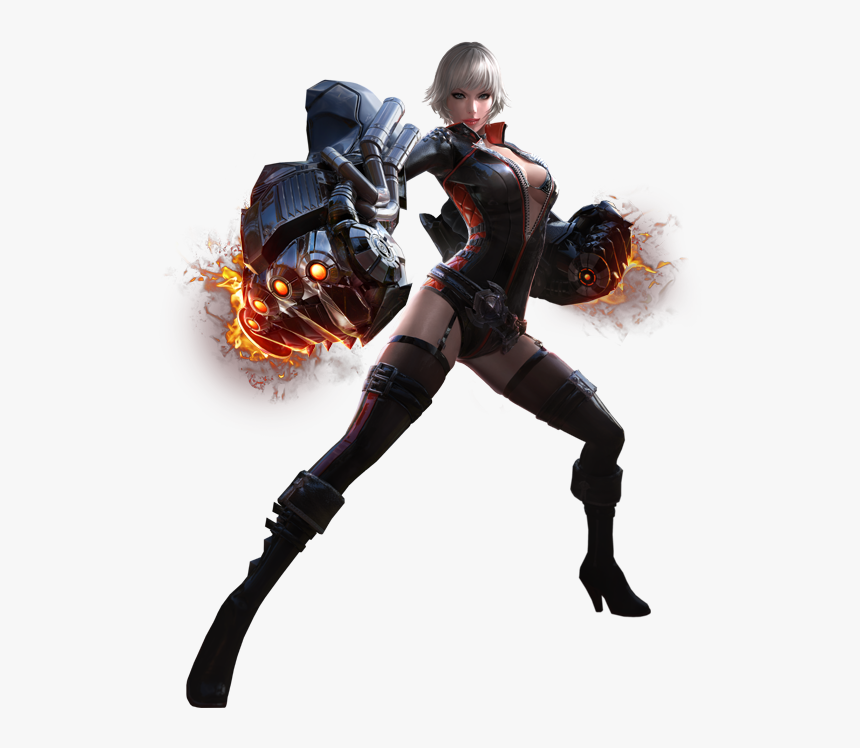 Furious Fighter With Fists Of Steel - Tera Brawler Png, Transparent Png, Free Download