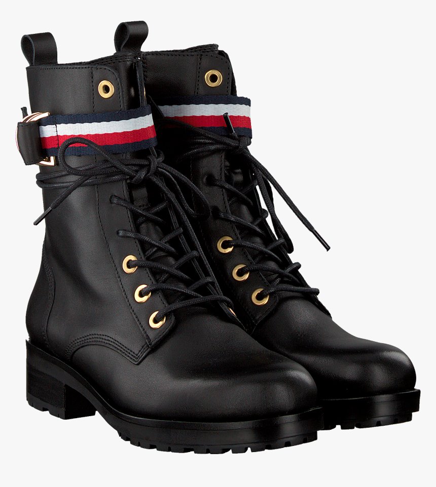 tommy hilfiger corporate ribbon biker boot