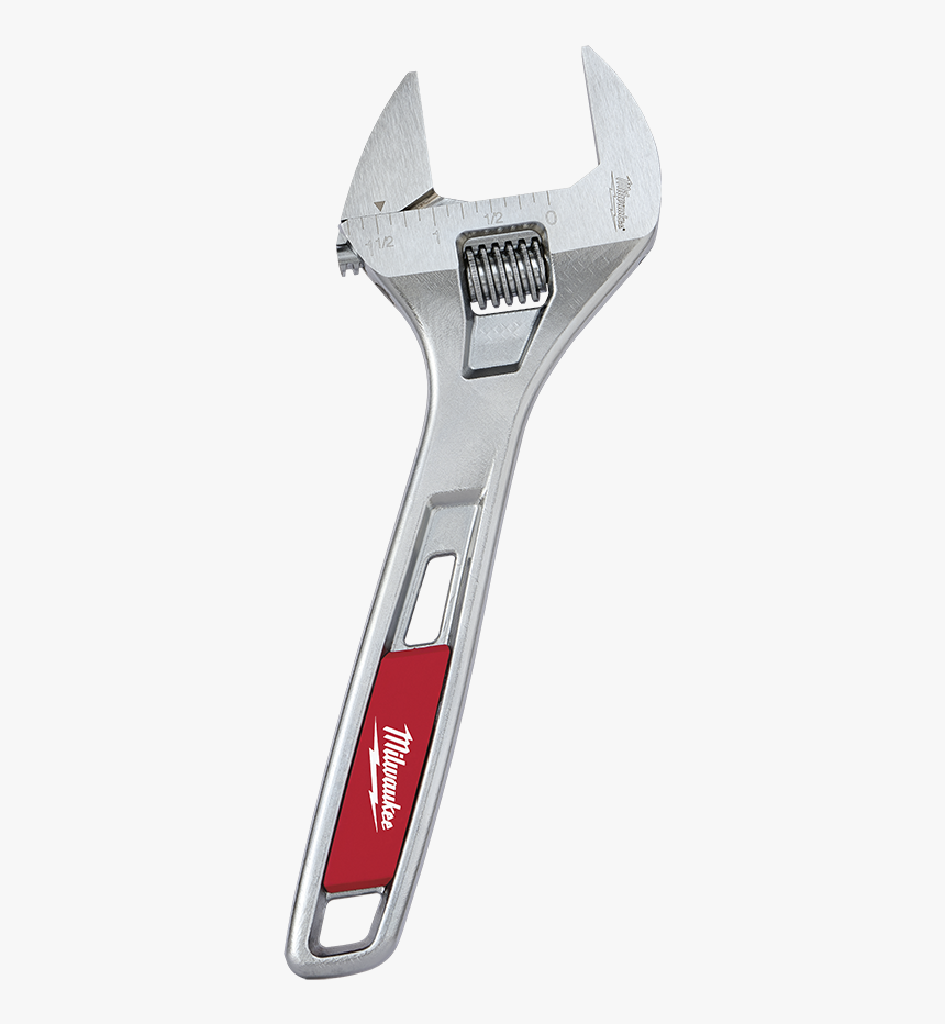 203mm Wide Jaw Adjustable Wrench - Milwaukee 8 Adjustable Wrench, HD Png Download, Free Download