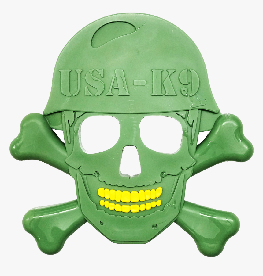 Usa K9 Skull & Cross Bones Ultra Durable Nylon Dog - Skull, HD Png Download, Free Download