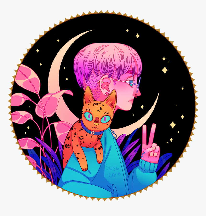 Photo Via @alohasushicore - Cartoon, HD Png Download, Free Download