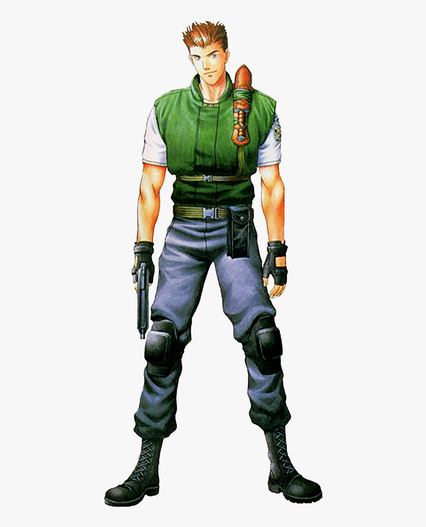 Resident Evil 2 Prototype Wiki - Resident Evil 1996 Chris, HD Png Download, Free Download