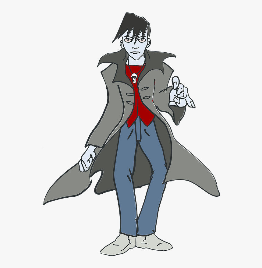 Punk Vampire Clipart - Cartoon, HD Png Download, Free Download