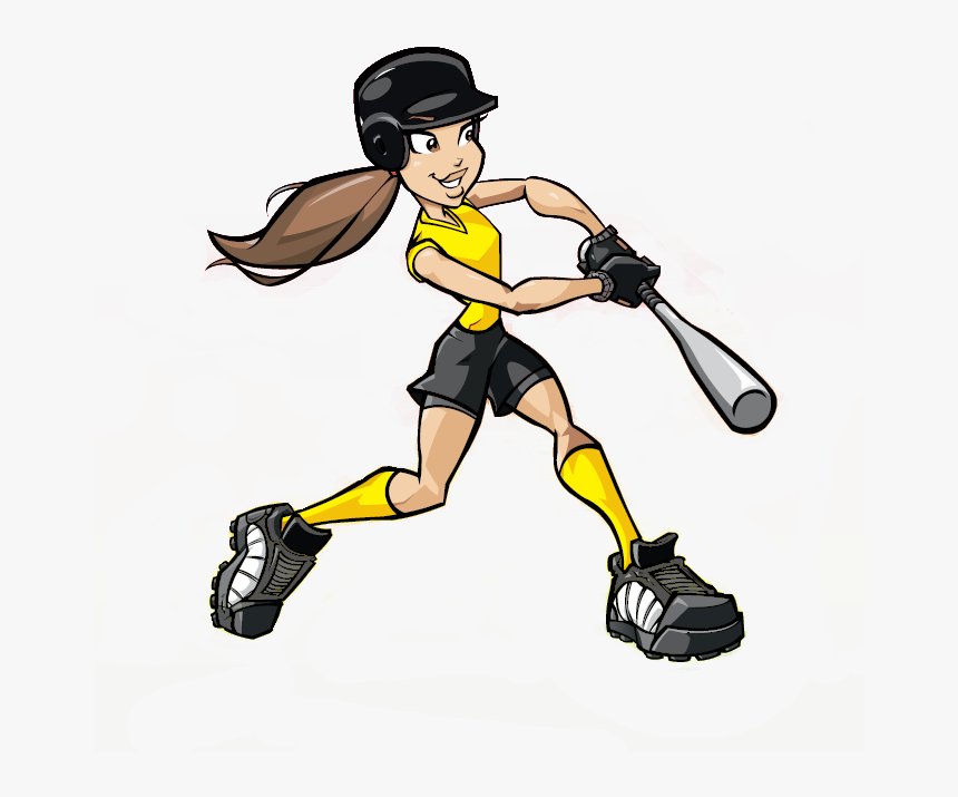 Women"s Softball Clip Art Clipart Download - Softball Player Softb...