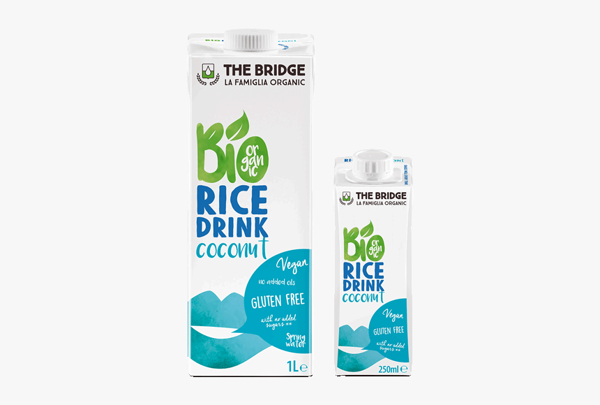 Bridge Bio Rice Coconut Drink, HD Png Download, Free Download