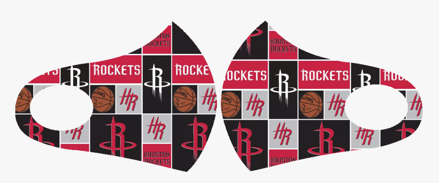 Houston Rockets Face Mask - Graphic Design, HD Png Download, Free Download