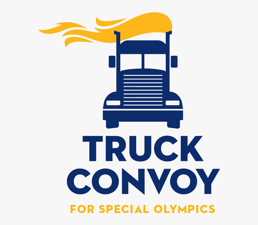 Truck Convoy For Special Olympics, HD Png Download, Free Download