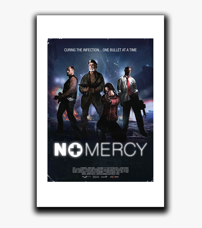 Transparent No Mercy Png - L4d No Mercy Poster, Png Download, Free Download