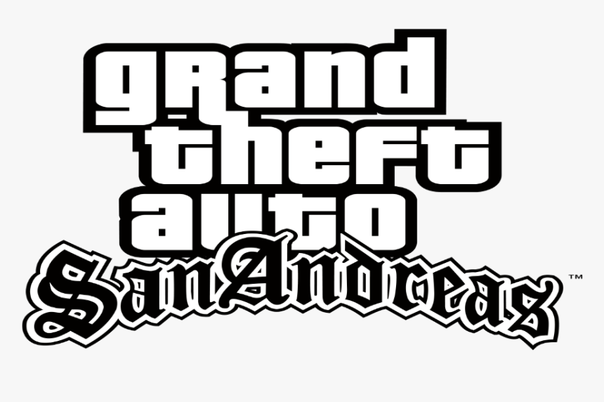 Grand Theft Auto San Andreas - Grand Theft Auto San Andreas Logo Png, Transparent Png, Free Download