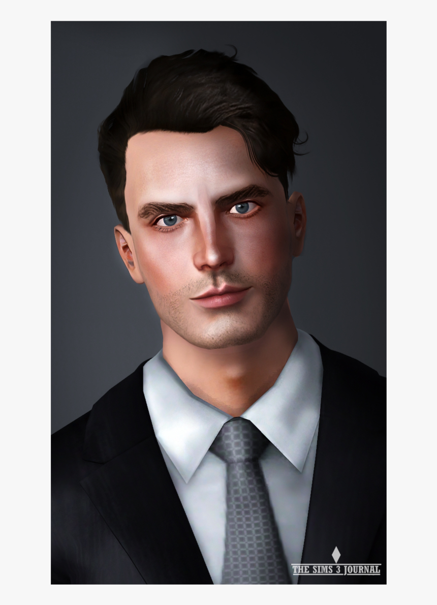 Sims Necktie Jamie Wear Dornan Formal - Henry Cavill Sims 4, HD Png Download, Free Download