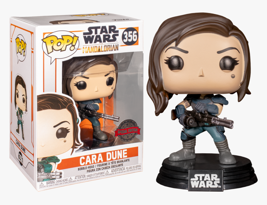 Funko Pop The Mandalorian Cara Dune, HD Png Download, Free Download