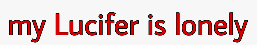 #quote #lucifer #red #billieeilish #freetoedit, HD Png Download, Free Download