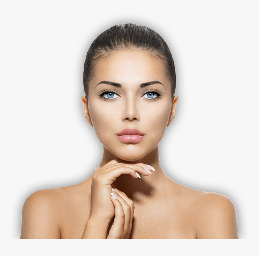 Female Face Transparent Background - Beauty Model Transparent Background, HD Png Download, Free Download