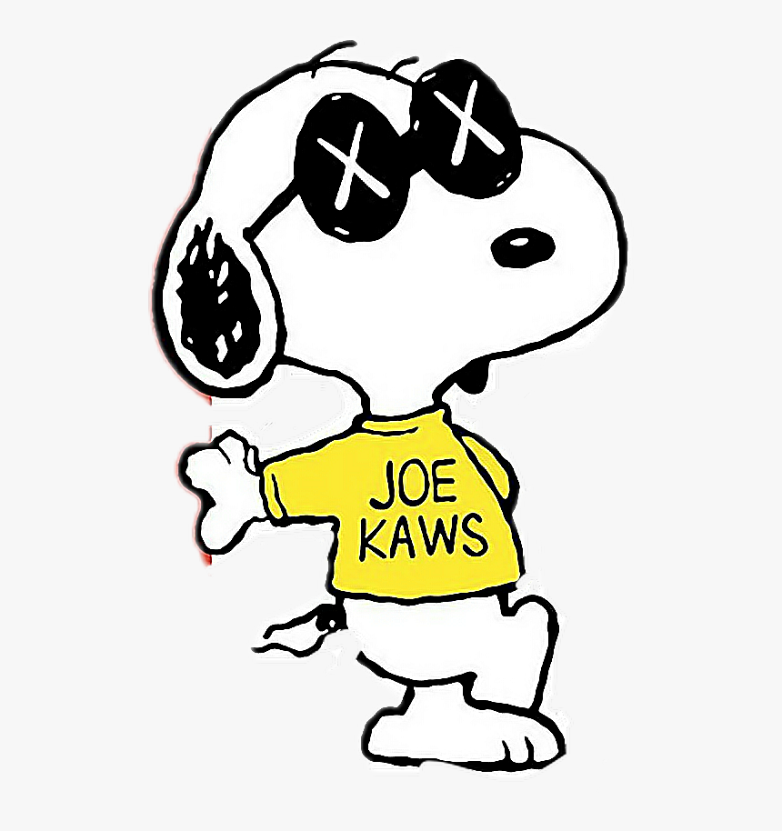 #kaws#uniqlo#freetoedit - Snoopy Joe Cool, HD Png Download, Free Download