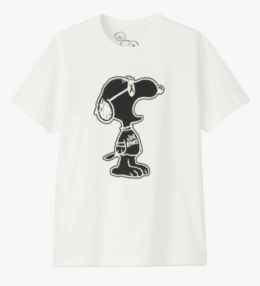 Kaws X Peanuts Short Sleeve Graphic T Shirt - Kaws X Uniqlo X Peanuts Snoopy, HD Png Download, Free Download