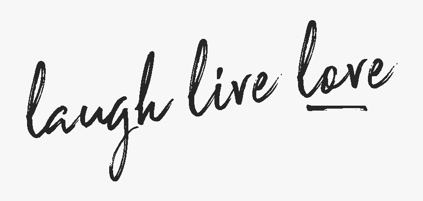 Live Laugh Love Png - Calligraphy, Transparent Png, Free Download