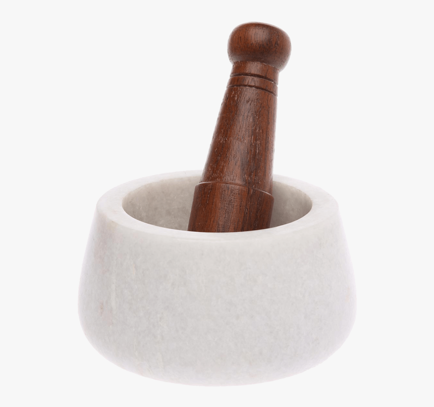 Mortar & Pestle With Agathe Stone - Mortar And Pestle, HD Png Download, Free Download