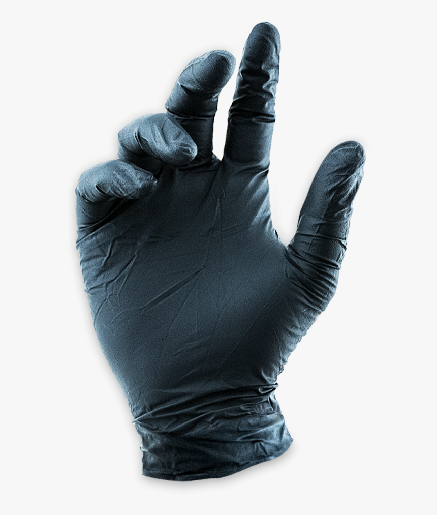Transparent Gloves Food - Black Gloves Png, Png Download, Free Download
