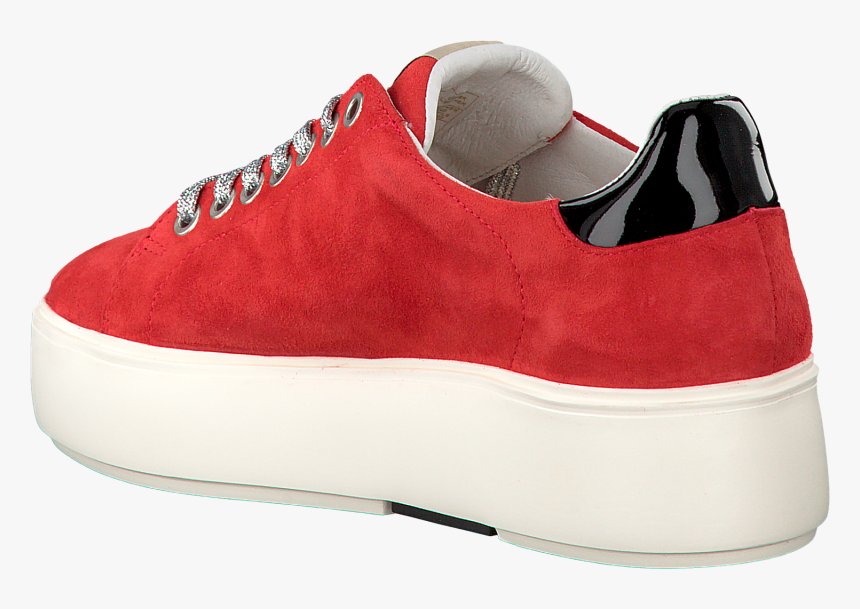 Red Nubikk Sneakers Elise Lace Perfo - Skate Shoe, HD Png Download, Free Download