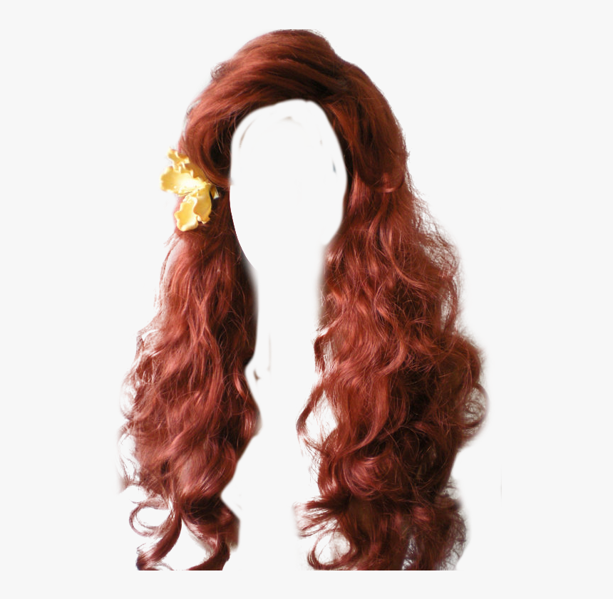 Transparent Wig Png - Long Red Hair Png, Png Download, Free Download
