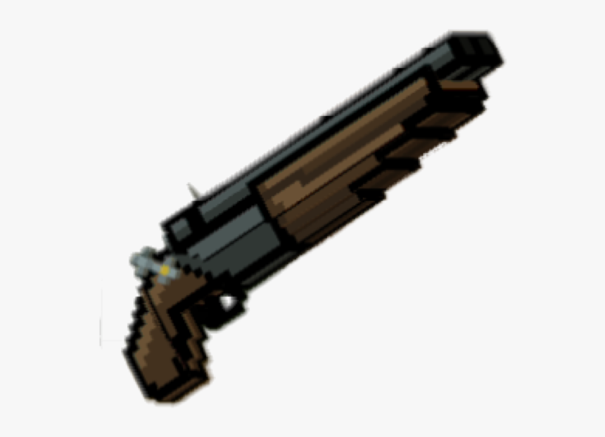 Cannon Barrel Png - Pixel Gun Double Barrel Shotgun, Transparent Png, Free Download
